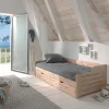 Lits|Cocktail Scandinave Lit pin massif 90×190 COSY VICKY