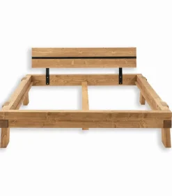 Lits|Cocktail Scandinave Lit pin massif 2 places PETRA