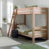 Lits|Cocktail Scandinave Lits superposés 90×200 KARL miel huilé