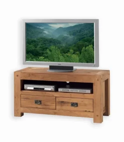 Meubles Tv|Cocktail Scandinave Meuble TV chêne huilé L 120 cm NORWAY