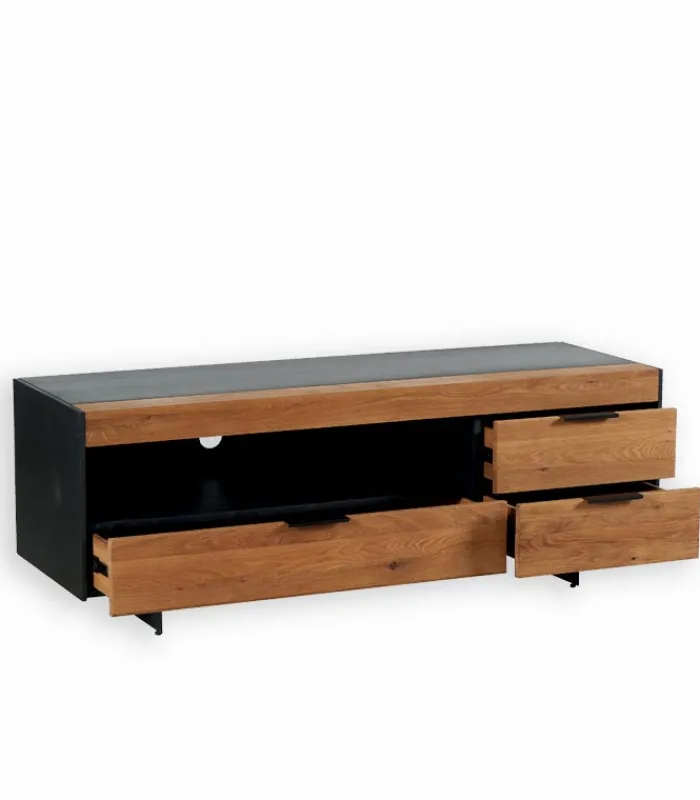 Meubles Tv|Cocktail Scandinave Meuble TV chêne huilé ONTARIO