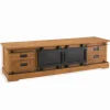 Découvrez Nos Meubles En Teck|Meubles Tv|Cocktail Scandinave Meuble TV teck recyclé STANLEY