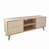 Meubles Tv|Cocktail Scandinave Meuble TV 4 tiroirs LOGAN
