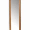 Miroirs|Miroirs & Cloisons|Cocktail Scandinave Miroir long encadrement chêne