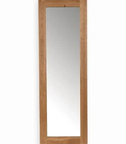 Miroirs|Miroirs & Cloisons|Cocktail Scandinave Miroir long encadrement chêne