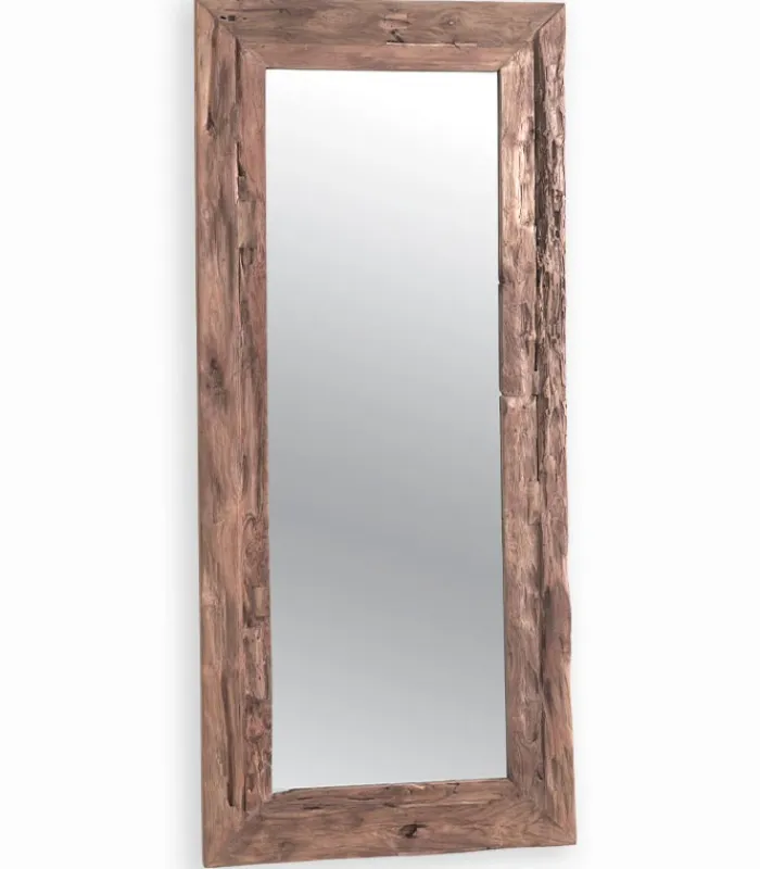 Découvrez Nos Meubles En Teck|Miroirs & Cloisons|Cocktail Scandinave Miroir long KALI