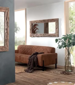 Découvrez Nos Meubles En Teck|Miroirs & Cloisons|Cocktail Scandinave Miroir long KALI
