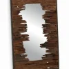Découvrez Nos Meubles En Teck|Miroirs & Cloisons|Cocktail Scandinave Miroir teck recyclé NATURE