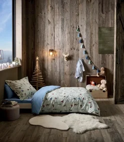 Enfants|Cocktail Scandinave Parure de lit SKI 140×200
