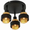 Spots & Plafonniers|Cocktail Scandinave Plafonnier de 3 spots amovibles GOLDLINE