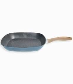 Accessoires Cuisine|Cocktail Scandinave Poêle carrée gril 28×28 cm STONE SAGE