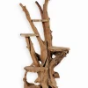 Découvrez Nos Meubles En Teck|Cocktail Scandinave Porte-plantes teck 4 plateaux