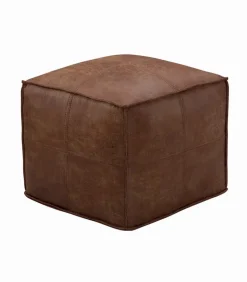 Poufs, Tabourets & Bancs|Poufs, Tabourets & Bancs|Cocktail Scandinave Pouf SABA cognac