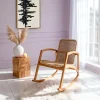 Découvrez Nos Meubles En Teck|Fauteuils|Cocktail Scandinave Rocking chair BAWU