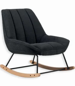 Fauteuils|Cocktail Scandinave Rocking chair LOVETT