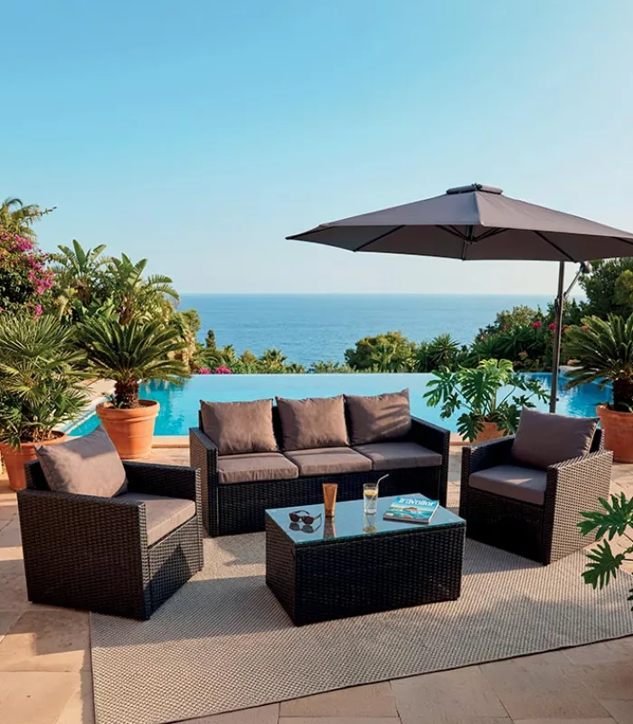 Ensembles De Jardin|Cocktail Scandinave Salon de jardin RAWA