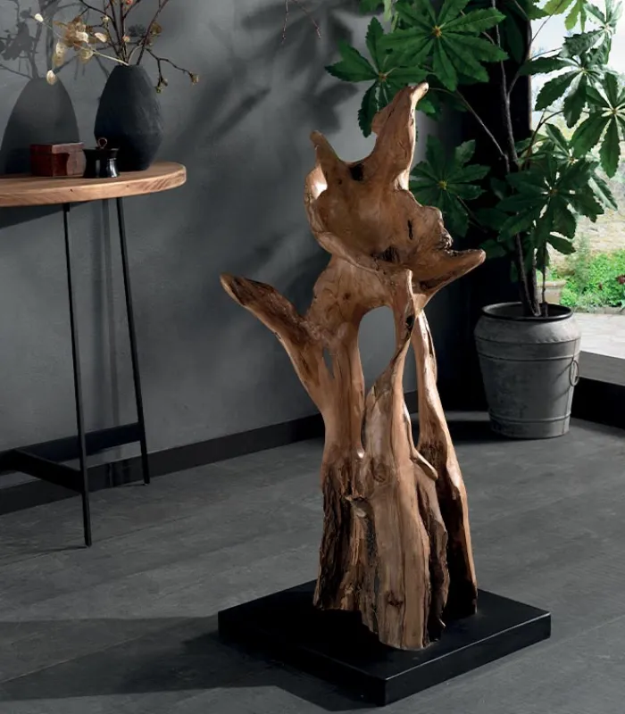 Découvrez Nos Meubles En Teck|Cocktail Scandinave Sculpture teck KARA