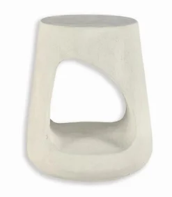 Consoles & Sellettes|Cocktail Scandinave Sellette SANTORIN blanche