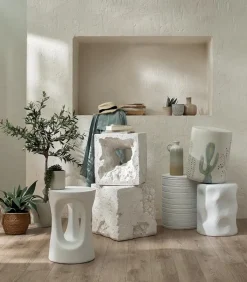 Consoles & Sellettes|Cocktail Scandinave Sellette sculptée FIRA
