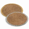 Accessoires Cuisine|Cocktail Scandinave Set de table rond vannerie