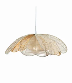 Suspensions|Cocktail Scandinave Suspension naturelle rotin AIKA Ø 49 cm
