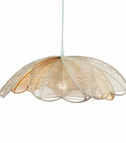 Suspensions|Cocktail Scandinave Suspension naturelle rotin AIKA Ø 60 cm