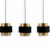 Suspensions|Cocktail Scandinave Suspension triple GOLDLINE