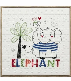 Enfants|Cocktail Scandinave Tableau toile ELEPHANT