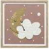 Enfants|Cocktail Scandinave Tableau toile LUNE NUAGE