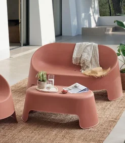Tables De Jardin|Cocktail Scandinave Table basse de jardin empilable PERRY