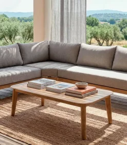 Tables De Jardin|Cocktail Scandinave Table basse de jardin LEROS