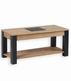 Tables Basses|Cocktail Scandinave Table basse frêne massif PIER