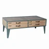 Tables Basses|Cocktail Scandinave Table basse MINDY 4 tiroirs