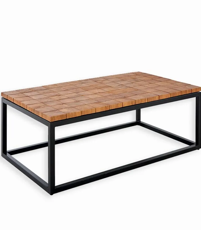 Découvrez Nos Meubles En Teck|Tables Basses|Cocktail Scandinave Table basse teck BADDOW