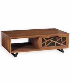 Découvrez Nos Meubles En Teck|Tables Basses|Cocktail Scandinave Table basse teck massif RAIVA
