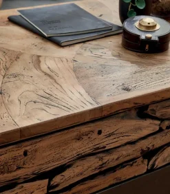 Découvrez Nos Meubles En Teck|Tables Basses|Cocktail Scandinave Table basse teck recyclé FEEL