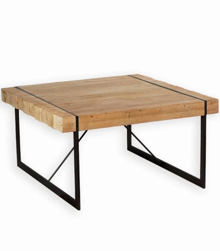 Tables|Cocktail Scandinave Table carrée sapin massif FABRIK