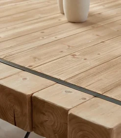Tables|Cocktail Scandinave Table carrée sapin massif FABRIK