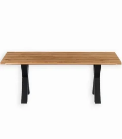 Tables|Cocktail Scandinave Table chêne massif et pieds métal HALDEN