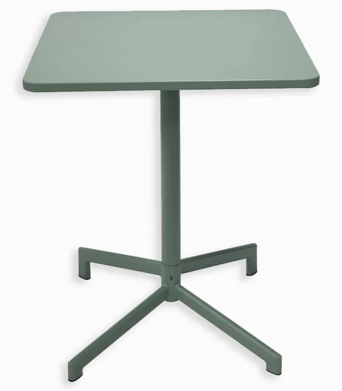 Tables De Jardin|Cocktail Scandinave Table de jardin carrée pliante GARRY