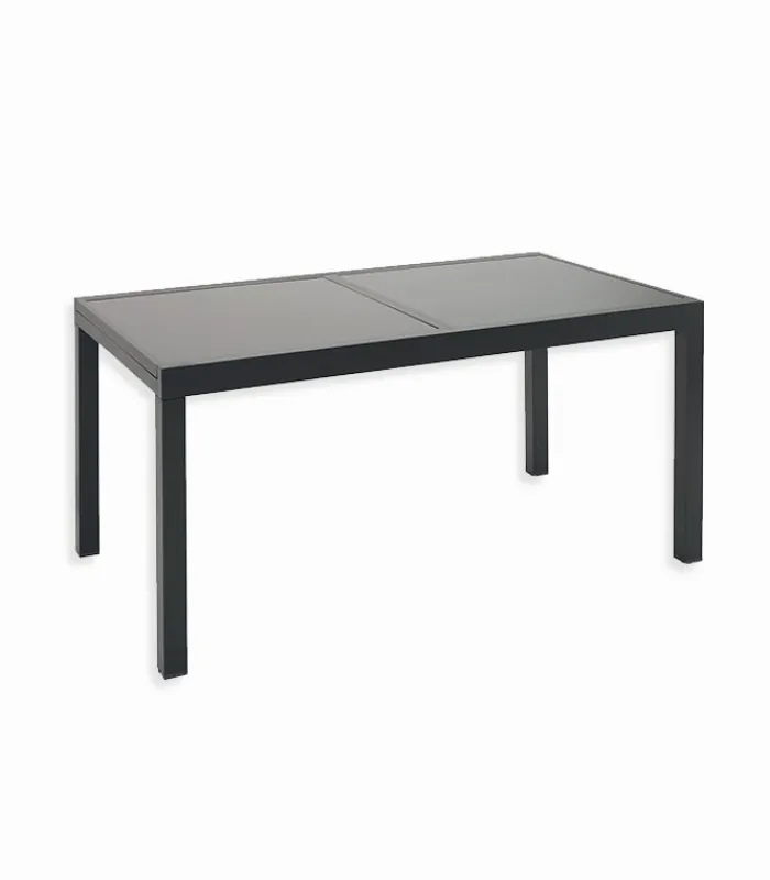 Tables De Jardin|Cocktail Scandinave Table de jardin extensible alu gris PAGAI