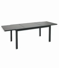 Tables De Jardin|Cocktail Scandinave Table de jardin extensible alu gris PAGAI