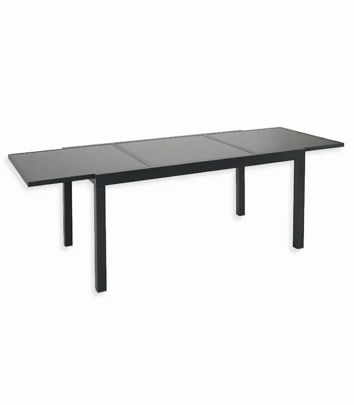 Tables De Jardin|Cocktail Scandinave Table de jardin extensible alu gris PAGAI