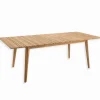 Découvrez Nos Meubles En Teck|Tables De Jardin|Cocktail Scandinave Table de jardin teck FEROE avec allonge