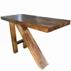 Tables|Cocktail Scandinave Table haute bois de suar LANGON