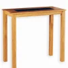 Tables|Cocktail Scandinave Table haute chêne huilé LOUNGE