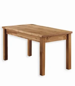 Tables|Cocktail Scandinave Table pin massif ciré BROCANTE