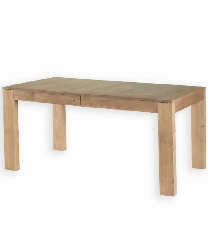 Tables|Cocktail Scandinave Table pin massif ciré MOVING + allonge