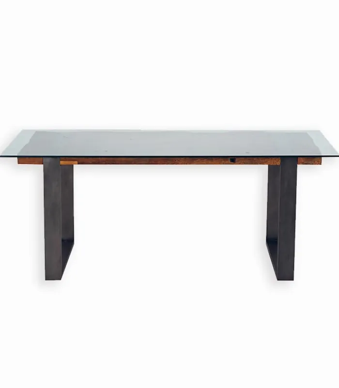 Découvrez Nos Meubles En Teck|Tables|Cocktail Scandinave Table rectangulaire teck recyclé VANCOUVER