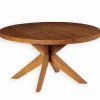 Découvrez Nos Meubles En Teck|Tables|Cocktail Scandinave Table ronde teck massif MAHINI